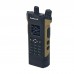 HAMGEEK APX-8000 12W Dual Band Radio VHF UHF Walkie Talkie Duplex Working Mode (Brown) with Earphone