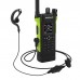 HAMGEEK APX-8000 12W VHF UHF Walkie Talkie Dual Band Radio (Green) w/ Programming Cable + Earphone