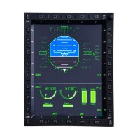 Wefly JF-17 Thunder 10.4 Inch JF17 MFCD Display 1024x768 LCD for DCS World & Other Flight Simulation