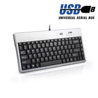 Ione SCORPIUS-K3 87-Key Industrial Keyboard Mini Low Profile Keyboard w/ ACPI Hotkey USB Interface