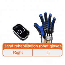 Upgraded Version Finger Rehabilitation Gloves Stroke Rehabilitation Robot Gloves (Right Hand L Size)