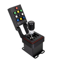 ODDOR Carbon Fiber Button Box SIM Racing Control Box + ODDOR 7R Racing Shifter for Racing Games