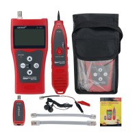 NOYAFA NF-308S Cable Tracker Wire Tracker Wire Fault Locator Network Cable Length Tester (English)