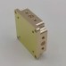 34x34x12mm/1.3x1.3x0.5" RF Shield Box CNC Machined Aluminum Shell + Four SMA Female Connectors
