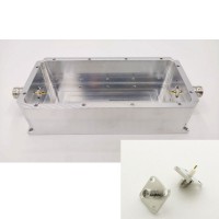 119x59x32mm/4.7x2.3x1.3" Aluminum RF Shield Box + Two SMA Female Connectors for Low Noise Amplifiers