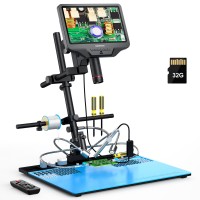 Andonstar AD409-MAX-ES WiFi Microscope High Quality Digital Microscope with Endoscope for PCB Repair and Maintenance