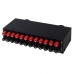 LINEPAUDIO Amplifier Speaker Switcher Amplifier Speaker Selector Supports 4 IN 2 OUT or 2 IN 4 OUT