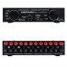 LINEPAUDIO Amplifier Speaker Switcher Amplifier Speaker Selector Supports 4 IN 2 OUT or 2 IN 4 OUT