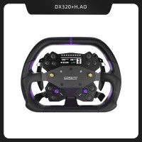 Conspit DX320+H.AO 320mm/12.6" Steering Wheel Racing Wheel Direct Drive Gaming Wheel for Games