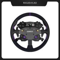 Conspit RX320+H.AO 320mm/12.6" Steering Wheel Racing Wheel Direct Drive Gaming Wheel for Games