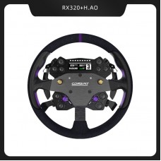 Conspit RX320+H.AO 320mm/12.6" Steering Wheel Racing Wheel Direct Drive Gaming Wheel for Games