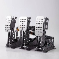 OKRACING GT1 PRO SIM Pedals 3 Pedal Set Throttle + Brake + Clutch + Force Feedback + Throttle Baffle