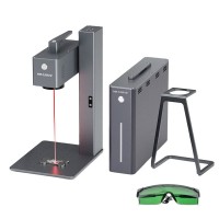 MR.CARVE C2 20W Fiber Laser Marking Machine Desktop & Handheld Laser Engraver for Wood Metal Craft