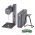 MR.CARVE C2 20W Fiber Laser Marking Machine Desktop & Handheld Laser Engraver for Wood Metal Craft