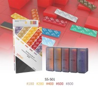 DSPIAE SS-S01 #180-#800 Sanding Sponge Set Sanding Block w/ 30pcs Sanding Sponges for Model DIY