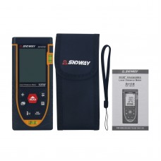 Laser Distance Meter 100M Handheld Digital Laser Rangefinder Diastimeter Tool SW-M100