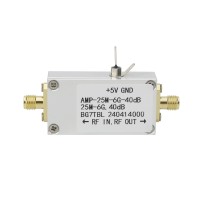 25M-6G Broadband RF Power Amplifier Module High Gain 40DB RF Amplifier AMP-40dB