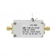 25M-6G Broadband RF Power Amplifier Module High Gain 40DB RF Amplifier AMP-40dB