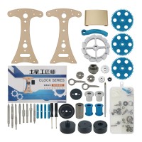 DM335 Pendulum Clock Model Galileo Pendulum Clock Kit Unassembled Perfect Gift For Kids Friends