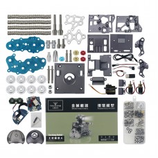 DM519 Pioneer Robot Kit Metal Robot Model Kit Unassembled Supports Phone APP Remote Control Toy Gift