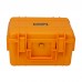 Orange Plastic Waterproof Radio Box for XIEGU X6100/Elecraft KX2 and for ICOM IC-705 Three in One Radio Box