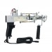 Black Handheld Tufting Machine Electric Carpet Tufting Gun Tool w/ Gear Cover for Loop Pile Cut Pile