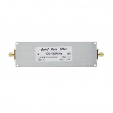 520 - 668MHz 3W BPF High Quality Band Pass Filter with SMA Female Connector Radio Accessory