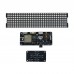 32x8 Pixel Screen Pixel Display Kit ESP32 WS2812 Alarm Clock Spectrum Display without Speakers