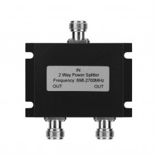 698-2700MHz 2-Way Microstrip Power Divider RF Power Splitter with N-Female Connectors for 3G 4G Uses