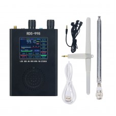 HAMGEEK RDS-998 FM MW LW SW SSB Radio Receiver USB LSB BFO Ham Radio Receiver Color Touch Screen