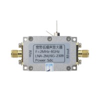 2MHz-6GHz High Linearity RF LNA Low Noise Amplifier Module 50ohm RF Amplifier with SMA Female Connector