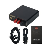 T14-EQ MM/MC Turntable Preamplifier Stereo RCA 3.5mm Headphone Amplifier with Treble and Base Adjustment