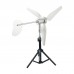 50W 1-24V High-End Micro Wind Generator Kit Portable Wind Turbine Generator for Outdoor Uses Camping