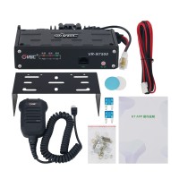 VR-N7500 Vehicle-mounted U/V Dual Band Radio Transceiver 50W High Power Bluetooth Walkie Talkie 50KM