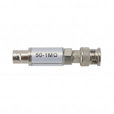 50-1Mohm 0-2GHz Oscilloscope Impedance Matching with BNC Male to Female Connector High Quality RF Accessory