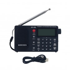 QODOSEN SR-286 FM/LW/MW/SW Radio Ultra-High Sensitivity Multi-band Radio Receiver Shortwave Radio