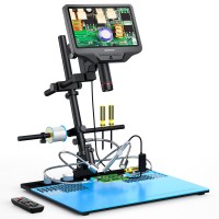 Andonstar AD409-MAX-ES WiFi Microscope High Quality Digital Microscope with Endoscope for PCB Repair and Maintenance