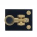 Lightweight Mini Brass CW Key Shortwave Manual Morse Code Key for Transmission/Decoration/Gifts