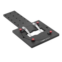 SP-SLH Microscope Sample Clamping Bracket Glass Slide Holder Petri Dish Clamping Arm for Optics Experiment
