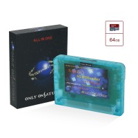Blue Regular Version SAROO Hardware Drive-free Game Programmer HDloader for Sega Games with 64GB SD Card