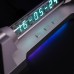 IV18 Clock Fluorescent Tube Clock Nixie Tube Clock Digital Clock Alarm Clock Geek Creative Present