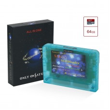 Blue Elite Version SAROO Hardware Drive-free Game Programmer HDloader for Sega Games with 64GB SD Card