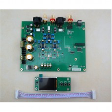 Common Version Dual ES9038Q2M DAC Audio Decoder HiFi Coaxial PCM384K DSD128 Decoder Board Kit with TFT Screen