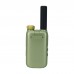 Green Pair of GT58 Portable Mini Walkie Talkie One Click Frequency Matching Handheld Outdoor Radio for Children