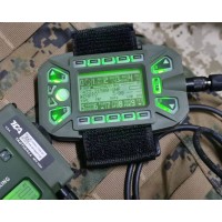 Tactical KDU Controller Keyboard Display Unit with Fast Aviation Interface for PRC-152A Multifunctional Walkie Talkie