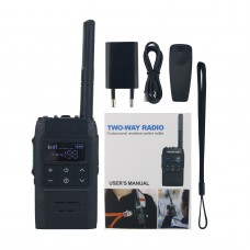 HamGeek ST7500 400-520MHz 199-Channels Portable Simplex Walkie Talkie LED Display with Flashlight Function