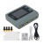 ToolkitRC Q4AC XT60 Output FPV Charger 1-4S 4-Channel AC100W/DC50Wx4 RC Drone Lithium Smart Charger with 3.5-inch IPS Screen