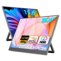 S3-15AC 15.6 Inch Monitor 1080P Ultra Thin Monitor Portable Monitor for Laptop Tablet PC and Games