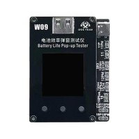 W09 Pro V3 Battery Tester Battery Efficiency Battery Life Popup Tester for iPhone 11-15 Pro Max