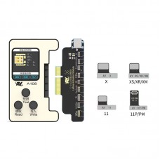 AY A108 Phone Programmer Main Unit + X-14 Series Face ID Repair Module + Flex Cables for X-11 Series